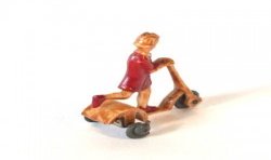 MÃ¤dchen auf Roller