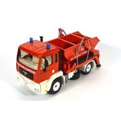 MAN TGA 18.410 afzetcontainer Sapeurs Pompiers