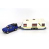 Opel Frontera with caravan