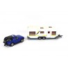 Opel Frontera with caravan