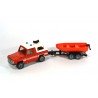 Mercedes 280 GE with rescue boat