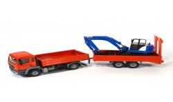 MAN TGA met Schaeff  HR32 minikraan