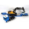 MAN heavy loader with excavator