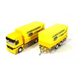Mercedes Actros with 2-axled trailer