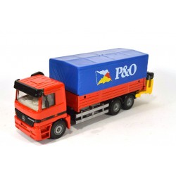 Mercedes Actros met heftruck