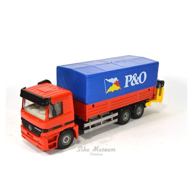 Mercedes Actros met heftruck