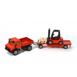 Mercedes Unimog 1500 met heftruck