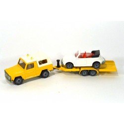 Mercedes GE with car transporter