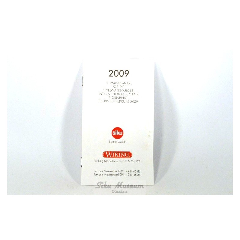 Planner Spielwarenmesse 2009