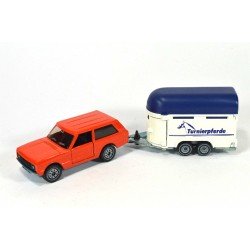 Range Rover mit PferdeanhÃ¤nger