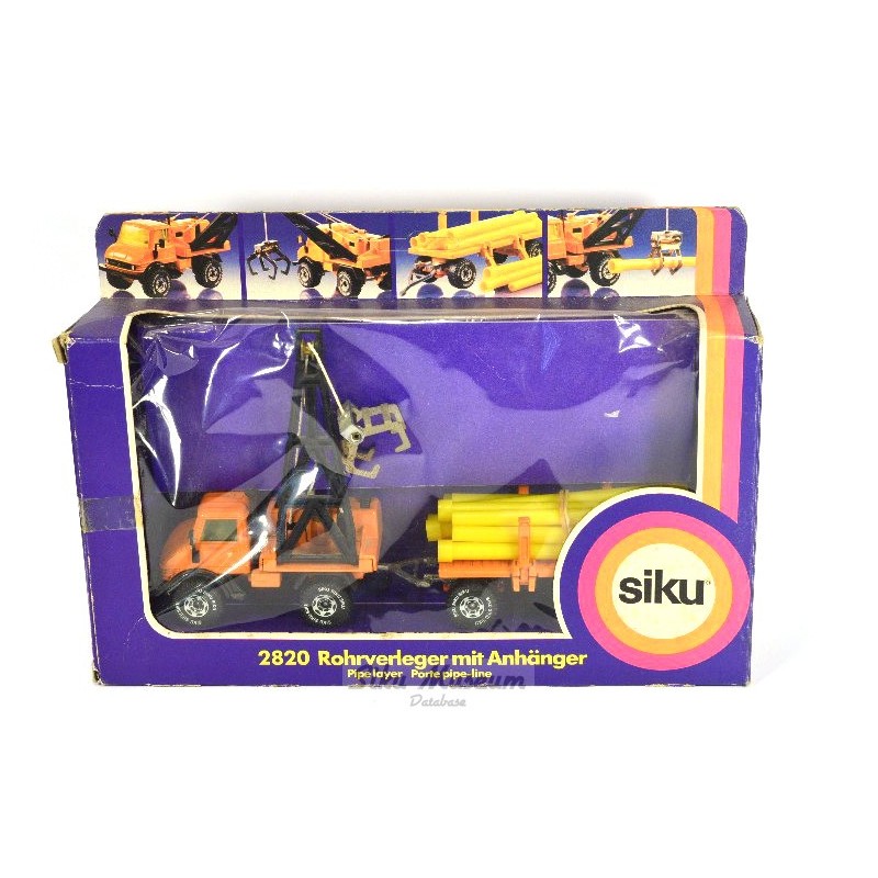 Mercedes Unimog 406 buizenlegger