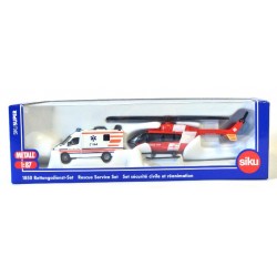 Mercedes Sprinter met helicopter Ambulance