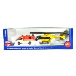 Mercedes Sprinter met helicopter ADAC