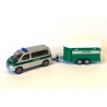 Volkswagen Transporter T5 with horse trailer Polizei