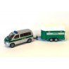 Volkswagen Transporter T5 mit PferdeanhÃ¤nger Polizei