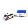 Volkswagen Transporter T5 with horse trailer Politie