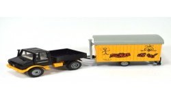 Mercedes U 1500 Unimog with trailer