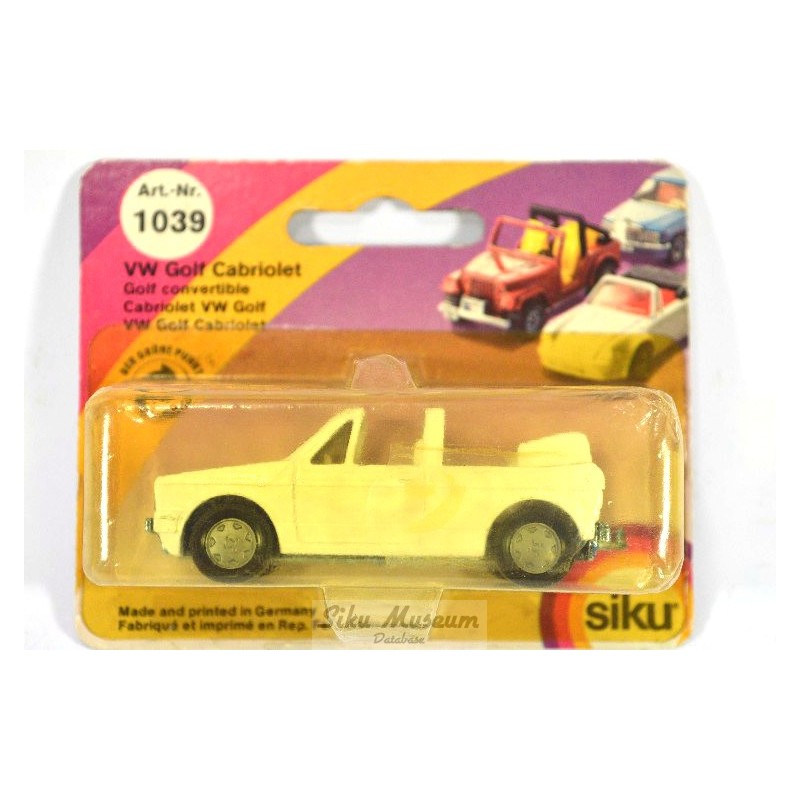 Volkswagen Golf I Cabrio