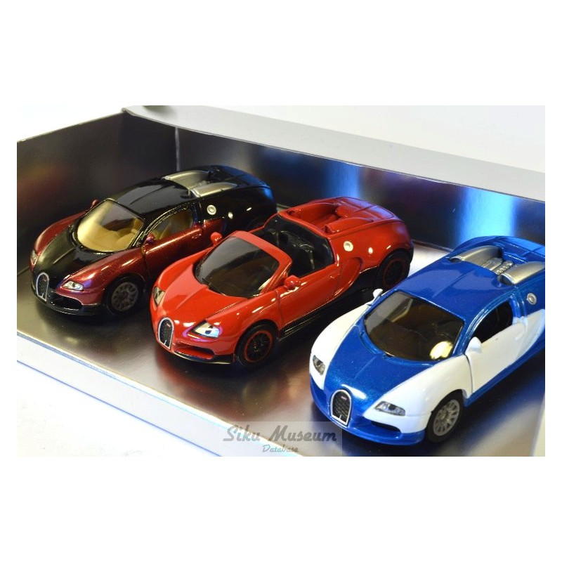 Bugatti Veyron 3-set