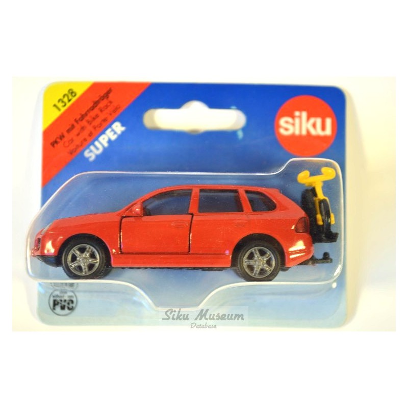 Porsche Cayenne met fiets