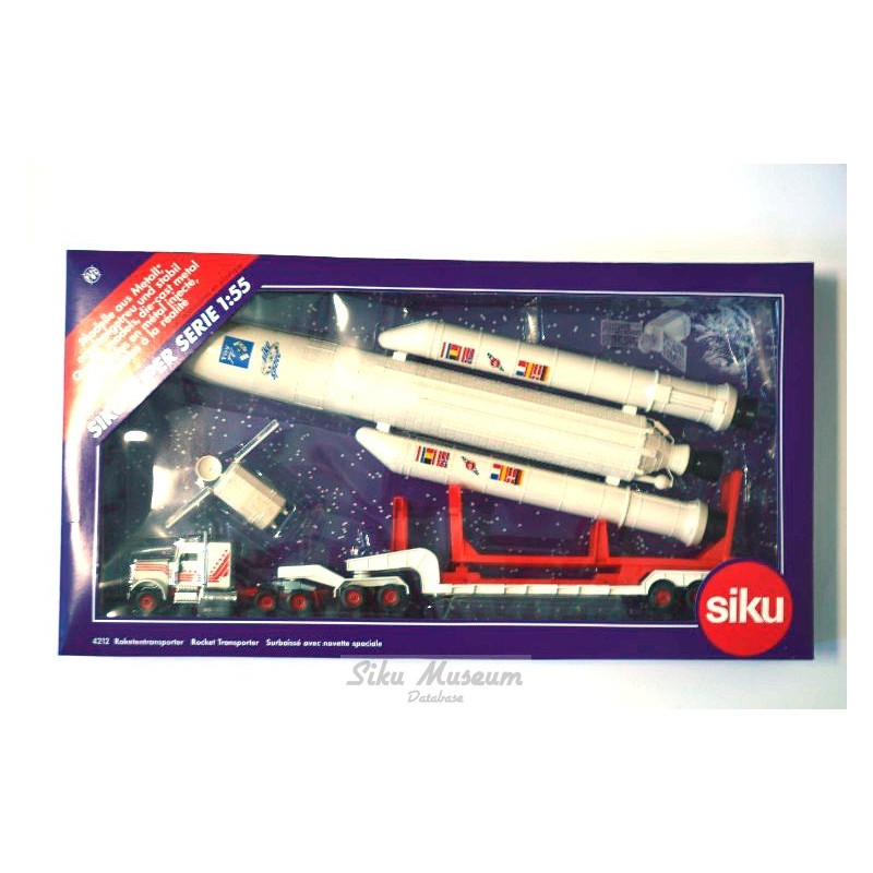 Peterbilt met Ariane raket