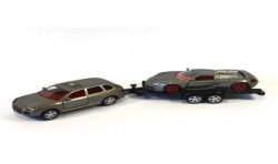 Porsche Cayenne with autotrailer and Porsche