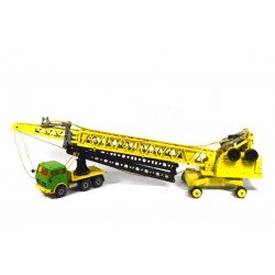 Mercedes 2232 with tower crane