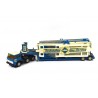 Hanomag Henschel with low loader and ARAL petrol station