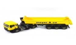 MAN TGA with tipping trailer