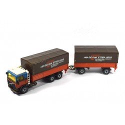 Volvo F12 met aanhanger Jan de Rijk