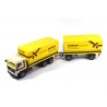 Volvo F12 met aanhanger De Bruin