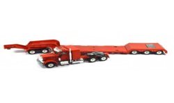 Peterbilt mit Tieflader GROVE