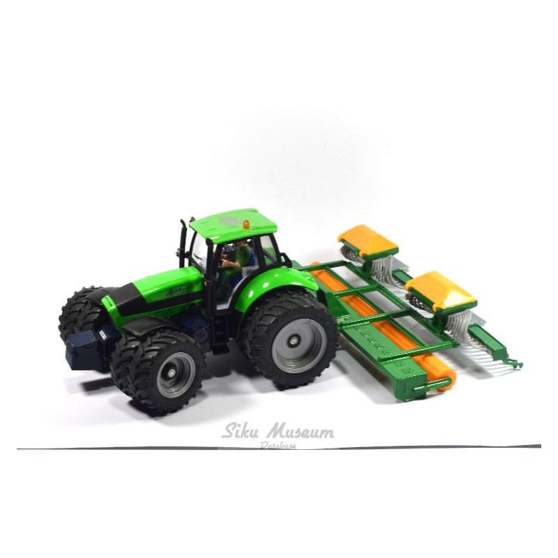 Deutz Fahr Agrotron 210 met Amazone zaaimachine