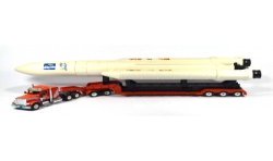 Peterbilt with Ariane rocket
