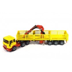 MAN 8156 F trailer with crane