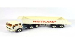 Mercedes 2232 tipping trailer Heitkamp