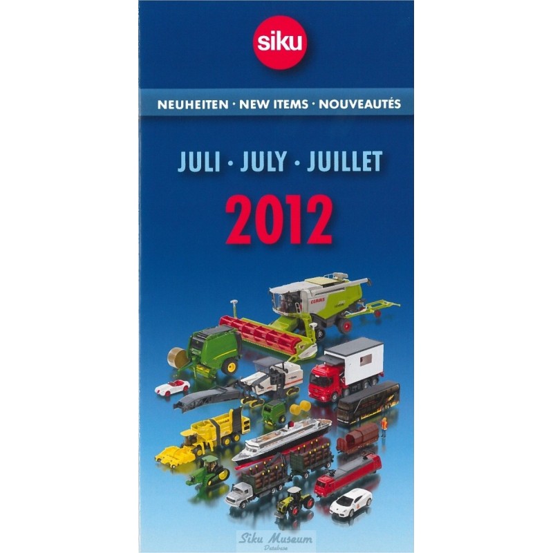 Neuheiten juli 2012