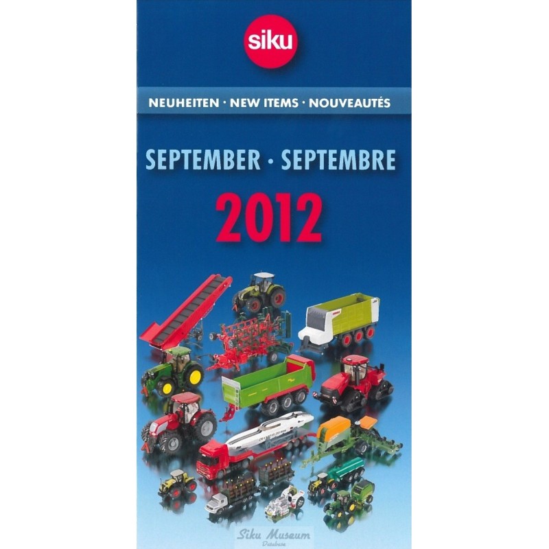 Neuheiten september 2012