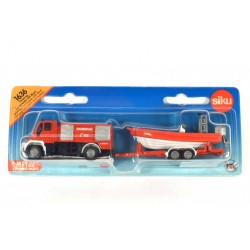 Unimog met boot Feuerwehr