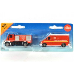 Unimog mit Mercedes Sprinter Pompiers