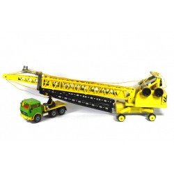 Mercedes 2232 with tower crane