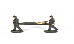 Verplegers met brancard