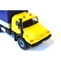 Mercedes Zetros with platform and canvas cover