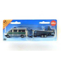 Mercedes Sprinter Polizei mit boot