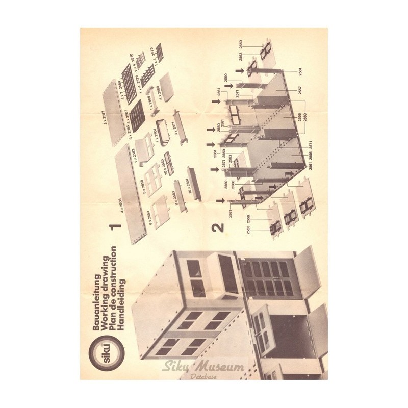 Bauanleitung Feuerwache am Tieflader