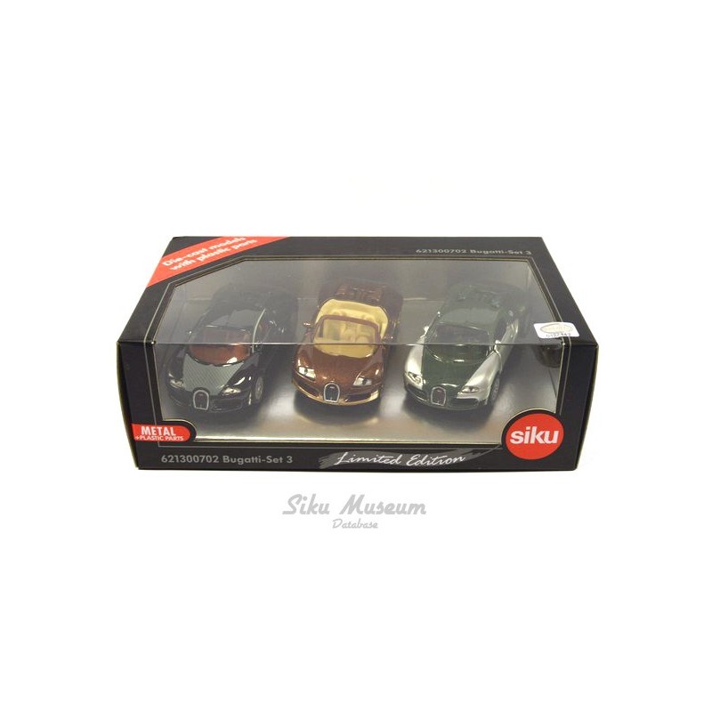 Bugatti Veyron 3-Set