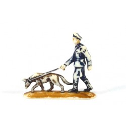 Agent met politiehond