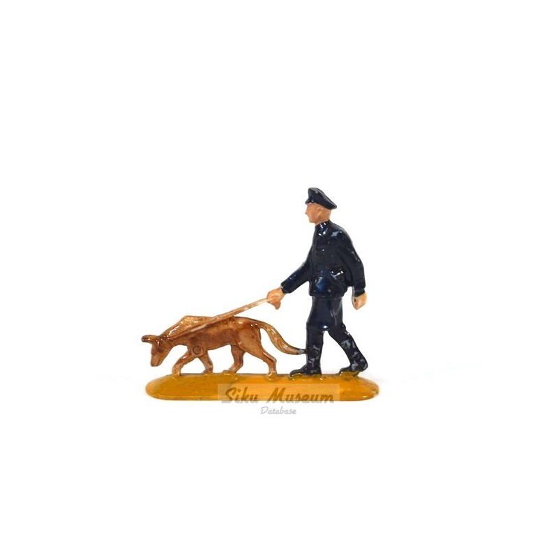 Agent met politiehond