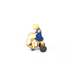 Girl on trike