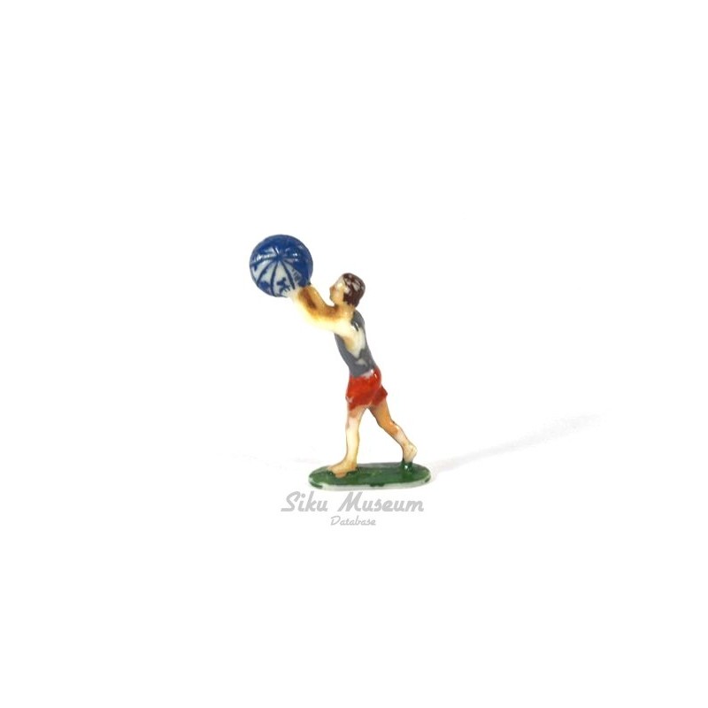 Girl with beach ball